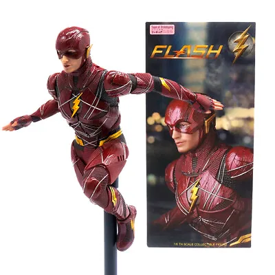 The Flash Man Justice League DC Comics 11.8  Action Figure Model Toys Collect • £49.99