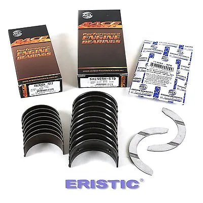 ACURA HONDA ACL RACE Bearings Kit 1.6L D16A1 D16A6 D16Y5 D16Y7 D16Y8 D16Z6 D16Y • $106