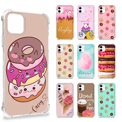 Personalised Silicone Phone Case Cover Iphone 14 13 12 15 11 Pro XR Name Custom • £7.19