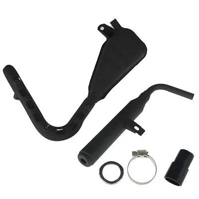 Exhaust Muffler Manifold Pipe For 1981-2012 Yamaha PW50 Y-Zinger USA • $49.15