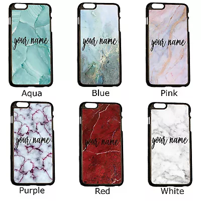 $8.45 • Buy Personalised IPhone Case XS MAX XR X 8 7 6s 5 4 Plus Cover Name Surname Custom