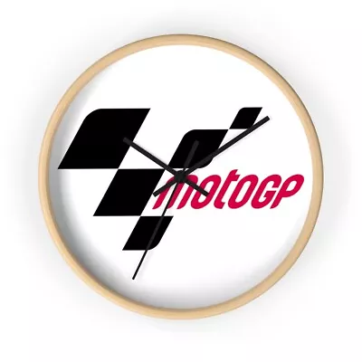 Moto GP Wall Clock Motorcycle Racing • $34.99