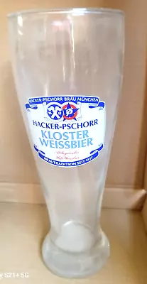 Hacker-pschorr Kloster Weissbier Pilsner Beer Glass 0.5l 🍺🍺🍺🍺🍺🍺🍺🍺 - U • $24.99