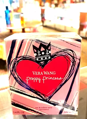 Preppy Princes Vera Wang 3.4 Oz Eau De Toilette Spray Sealed Retail Box • $150