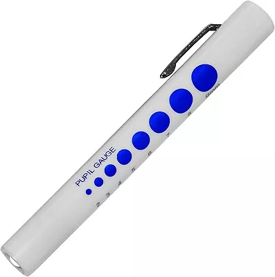 £3.15 • Buy LED Pen Torch Light Pupil Gauge Doctors Nurse Long Lasting Medical Healthcare
