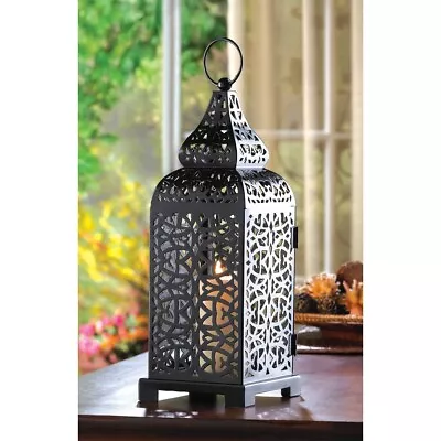 Black Moroccan Candle Lantern • $16.95