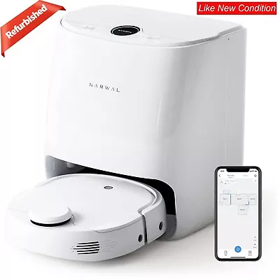 NARWAL T10 Mop Robot Self-Emptying Vacuum Cleaning Robot Auto Mop Washing & Dry • $399.95