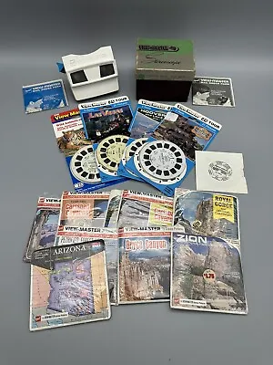 Vintage View Master GAF Lot Stereoscope Reels Pictures • $99.98