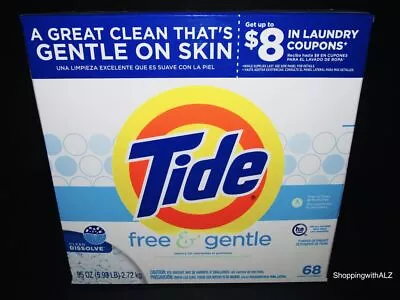 NEW Tide Free & Gentle Powder Laundry Detergent 68 Loads 95 Oz • $59.99