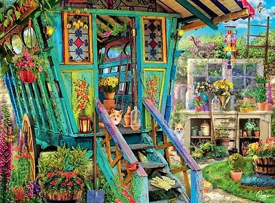 - Aimee Stewart - The Potting Shed - 1000 Piece Jigsaw Puzzle • $39.99