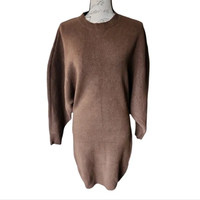 $13 • Buy Zara Sweater Dress W/stain
