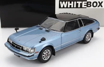 Whitebox 1/24 Toyota Celica XX RHD Coupe 1978 Light Blue Black WB124155 • $249.29