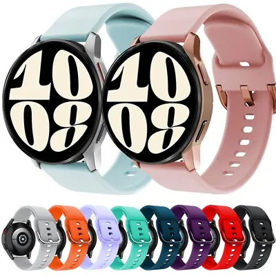 For Samsung Galaxy Watch 6 5 Pro Watch 4 Classic 47 43 45 46 42 44 40 Strap Band • $8.99