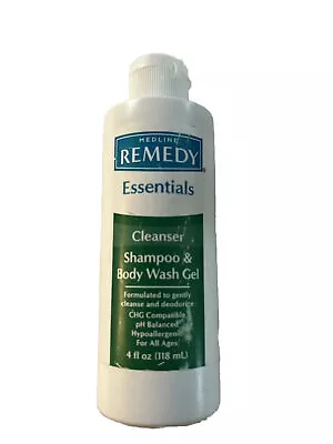 Medline REMEDY Essentials 4 Oz Cleanser Body Wash Gel And Shampoo FREE SHIP • $8.50