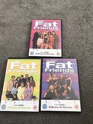 Fat Friends The Complete Series 1-2-3 Dvds.6 Disc Set • £30