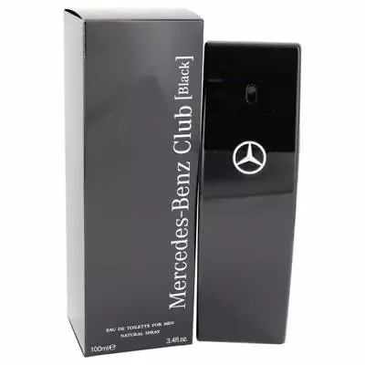 Mercedes Benz Club Black 3.3/3.4 Oz Eau De Toilette 100 Ml Spray For Men • $48.99