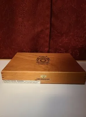 $30 • Buy Vintage Punch Grand Cru Monarcas Deluxe Dovetailed Wood 10 Cigar Box 