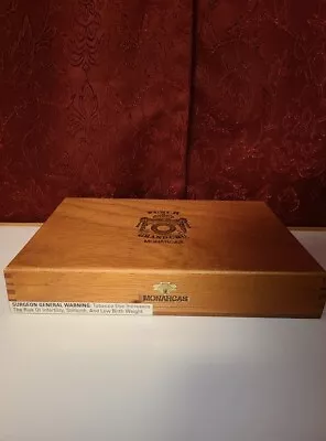 $30 • Buy Vintage Punch Grand Cru Monarcas Deluxe Dovetailed Wood 10 Cigar Box 