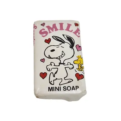 Vintage Snoopy Bath Boutique Mini Soap 3/4 Oz Bar Decorative Novelty • $12