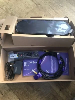 £58 • Buy New BT 4K Ultra HD TV Box  1TB Youview HD Freeview Recordable Boxed
