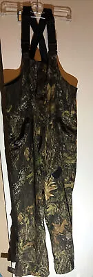 10x Bibs Overall Men’s Medium Waist 34-36 Inch Mossy Oak Break-up RN17182 • $21