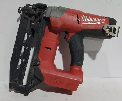  FOR PARTS Milwaukee 2741-20 M18 FUEL 16g Straight Finish Nailer • $99.99