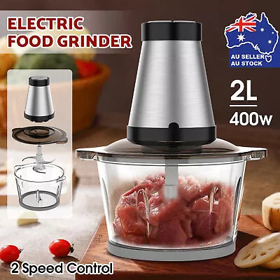 400W Electric Meat Grinder Food Vegetable Processor Chopper Mincer Maker Machine • $37.99