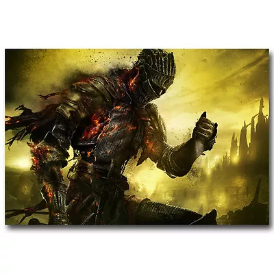 Dark Souls 2 3 Hot Game Silk Poster Print 12x18 24x36 Inch 003 • $9.49