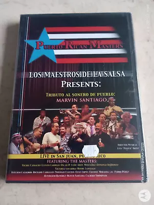 Sealed 2005 Puerto Rican Masters Los Maestros De La Salsa Marvin Santiago Dvd • $68.14