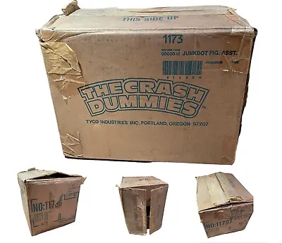 Crash Test Dummies Action Figure Trade Box Tyco Retro Toy Rare Branded Box 92 • £178.90