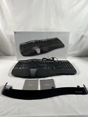 Microsoft Natural Ergonomic Keyboard 4000 V1.0 Model 1048 KU-0462 Working READ • $35.15