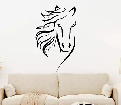 £2.49 • Buy HORSE TRIBAL Wall Car Sticker Decal Vinyl Van Animal Window Art DIY Home Décor