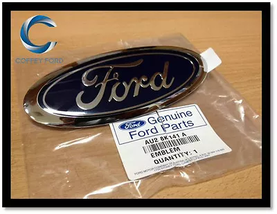 $49 • Buy Genuine  FORD  Front Grille Oval Badge. Falcon AU/BA/BF, Territory SX/SY. 145mm
