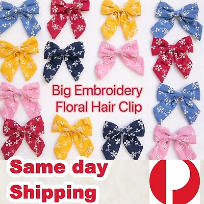 HAIR BOWS Hair Clips Alligator Clip Girls Kids Toddler Bulk Baby Shower Gift • $6.90