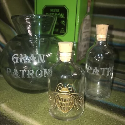 Patron PROMO Glass Caviar Server Chiller With 2 PROMO Min Bottles • $29.99