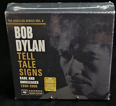 Bob Dylan The Bootleg Series V.8 Tell Tale Signs Deluxe 3 CD 7  Single Box Set • $365