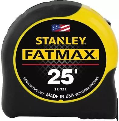 STANLEY FATMAX Tape Measure 25-Foot (33-725) • $21