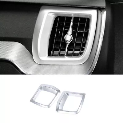 Fit For Volvo XC60 2018-2022 Matte Silver Console L&R Air Outlet Vent Cover Trim • $30.49