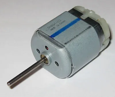 Mabuchi 12V FC-280 DC Motor - 10000 RPM - Long 21mm Shaft - Push-in Terminals • $5.95