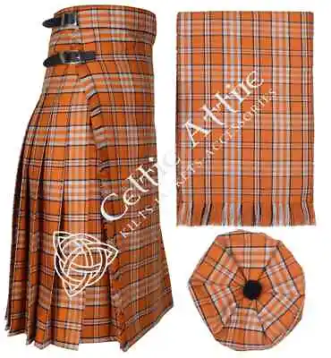 Tartan Maxi Kilted Skirt - Hostess Skirt - Women's Tartan Kilt - Custom Made • £72.67