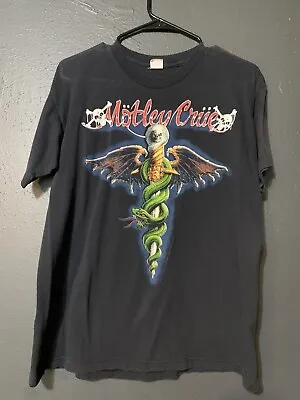Vintage Motley Crue Single Stitch T Shirt Large • $75