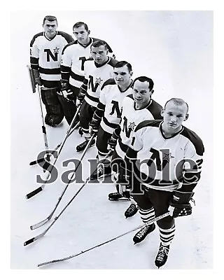NHL 1967 - 68 Minnesota North Stars Bill Goldsworthy & Team Mates 8 X 10 Photo  • $5.99