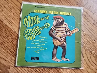 The Chimps Monkey Business Lp Vinyl Record Album Monkees Spoof W9199 • $5.99