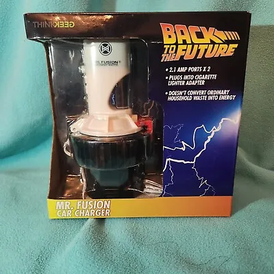 Back To The Future Mr. Fusion Car USB Charger ThinkGeek Collector's Item New • $49.99