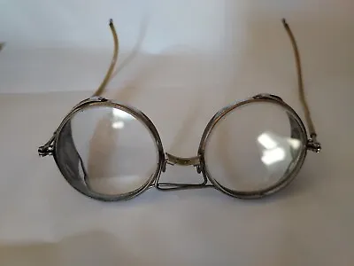 Early 1900s Military Aviator/ Safety Glasses • $25