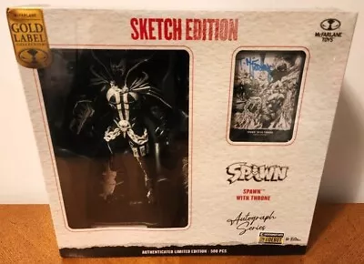 SDCC 2023 McFarlane Gold Label SPAWN W THRONE Autograph Series LE 500 Sig TODD! • $138.99