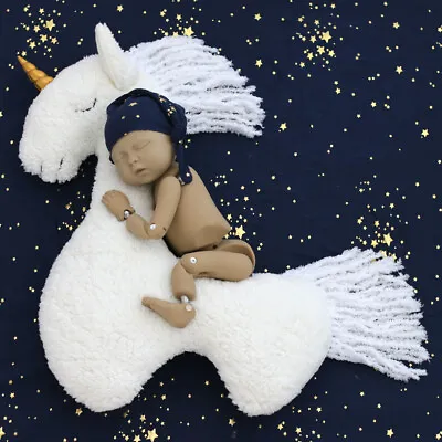 £18.95 • Buy Unicorn Cute Newborn Photography Props Cushion Baby Photo Studio Posing Pillow