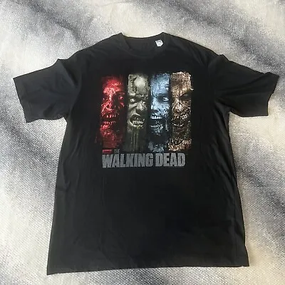 The Walking Dead Promo Shirt Mens 2XL 2014 AMC Show Horror Zombies Y2K  • $22.95