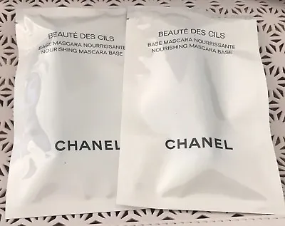 $7.99 • Buy Lot Of 2 Chanel Beaute Des Cils Base Nourishing Mascara Base 1ml