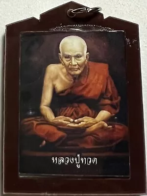 Phra Lp Tuad Rare Old Thai Buddha Amulet Pendant Magic Ancient Idol#218 • $8.80